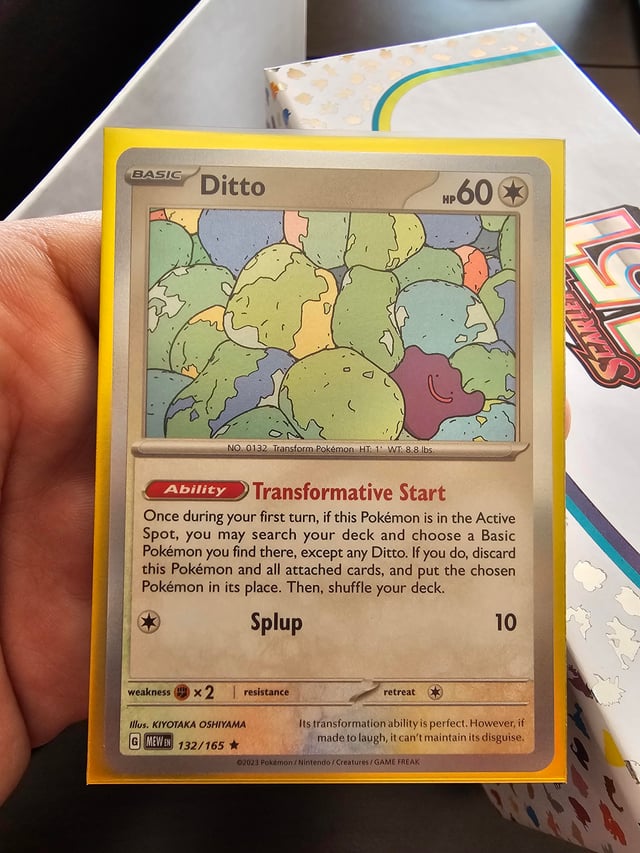 This might be my favorite Ditto card of all time : r/PokemonTCG