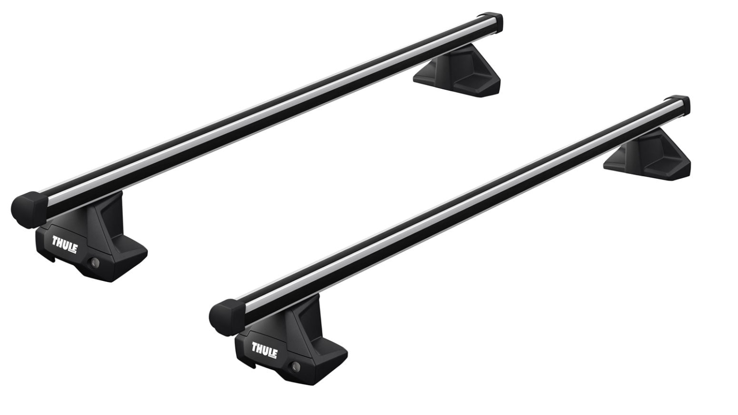 Thule ProBar Roof rack to fit NISSAN March 5-dr Hatchback, 2010 - 2016 with 7105 Evo Clamp Foot Pack and fitting kit