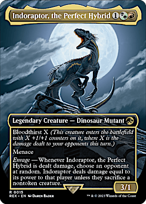Indoraptor, the Perfect Hybrid (borderless)