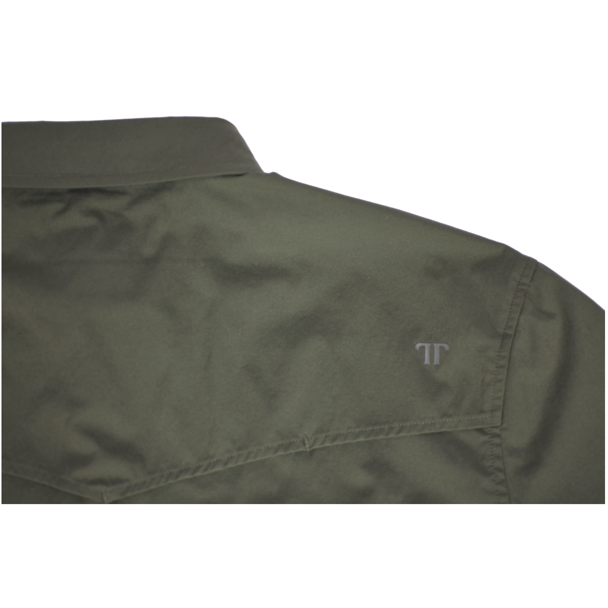 Ferrell CORE - Men's Olive Green Long Sleeve Snap Shirt