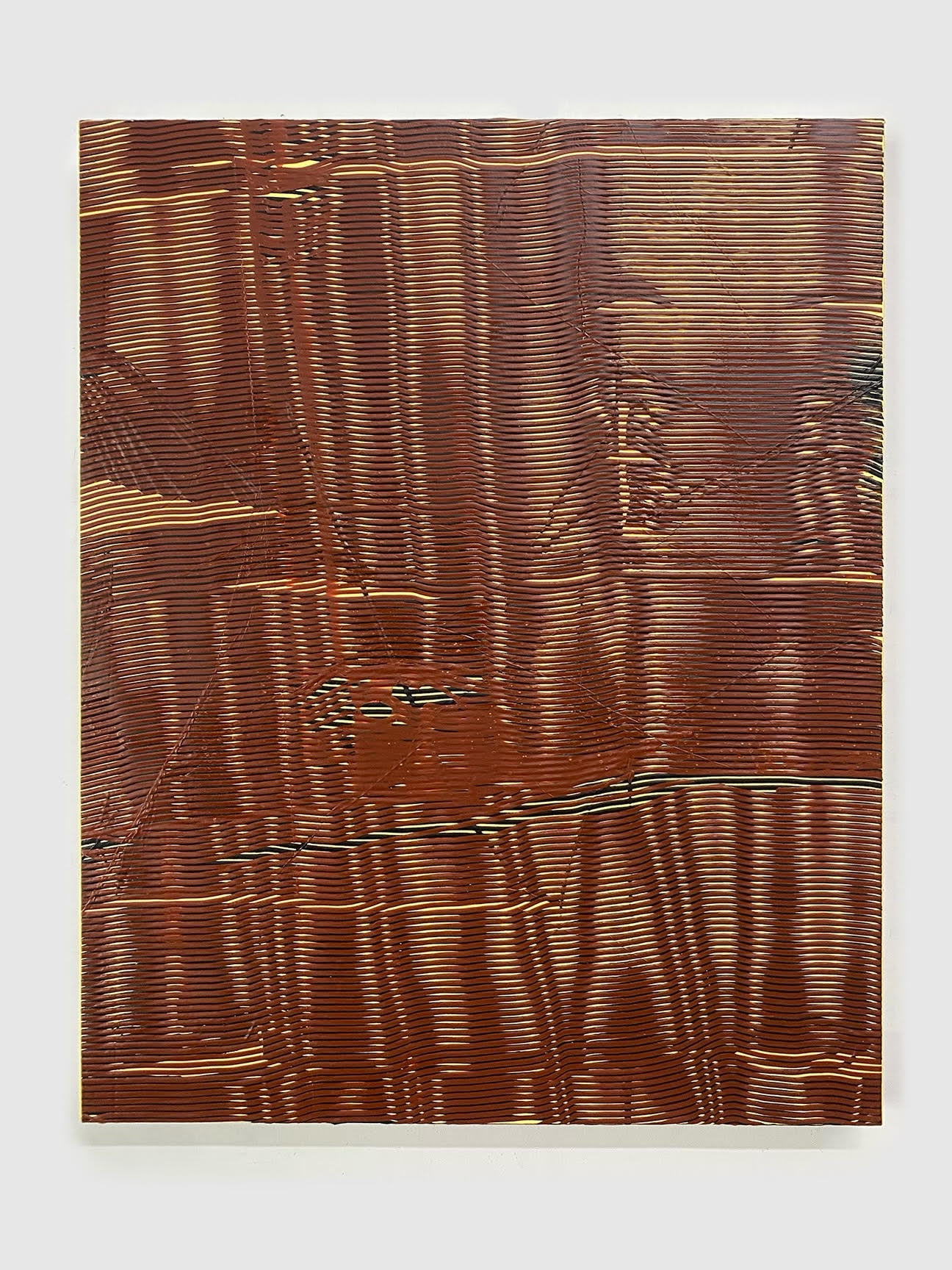 Fritz Chesnut, “Gold Moiré 1”