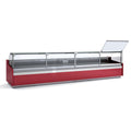Vitrine avec vitre relevable prof 1100 - VE-10E-15-RC-TF - CODIGEL
