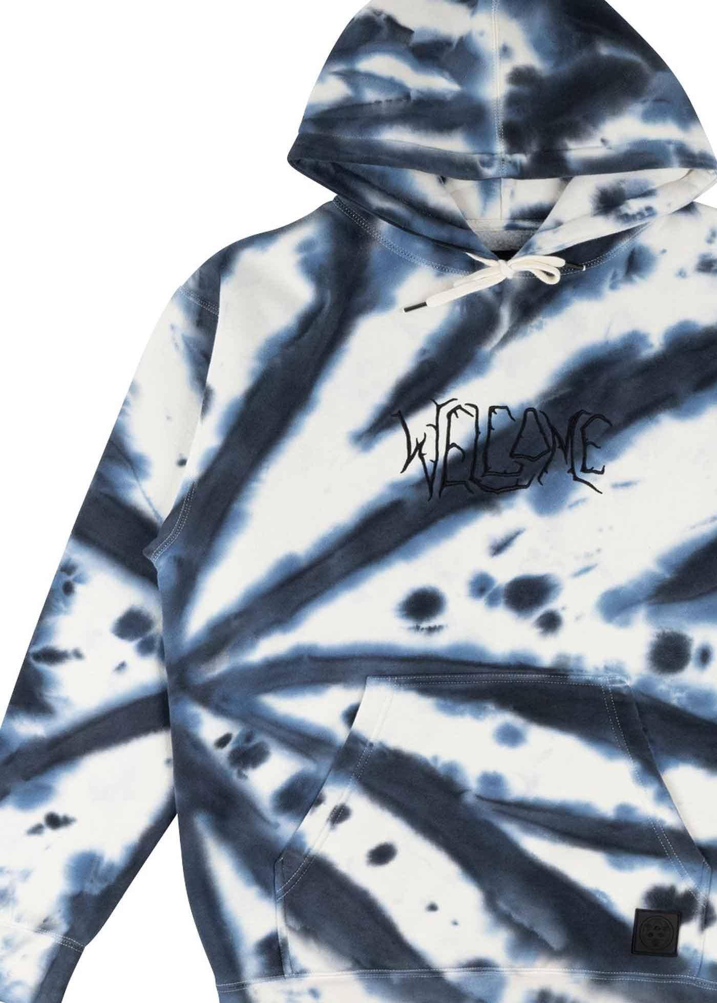 Welcome Exner Tie Dye Hoodie Cloud  Welcome