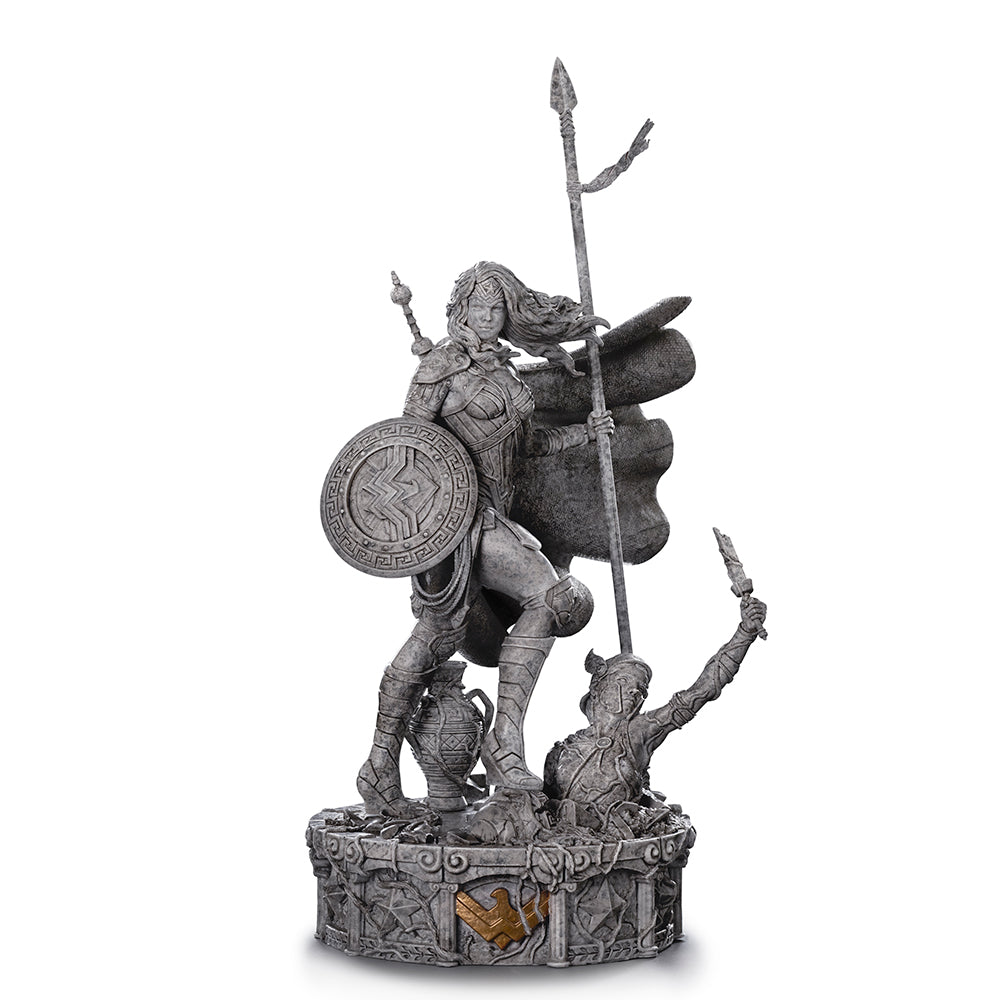 Statue Wonder Woman Unleashed Marble Variant - DC Comics - Art Scale 1/10