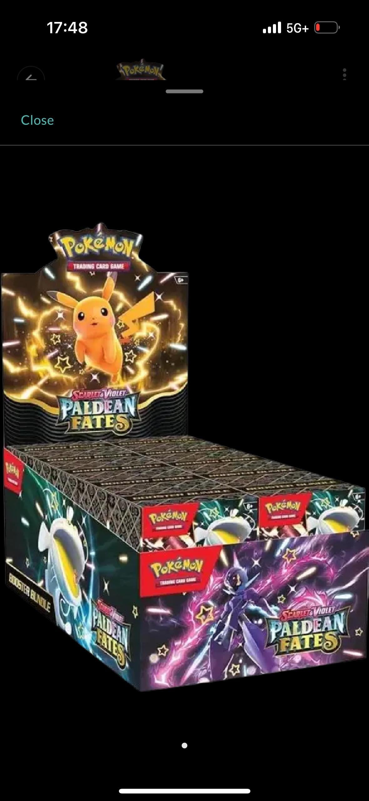 Would you buy and hold Paldean Fates booster bundle display for $1000? : r/PokeInvesting