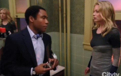 Community - Troy's candy cigarette - GIF